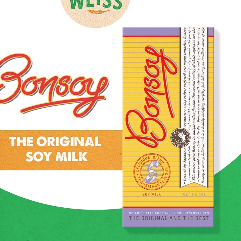 

➩ BONSOY Japanese Soy Milk (1L) ➭