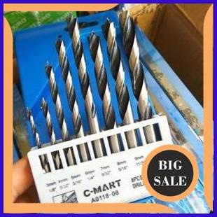 onderdil mata bor kayu set 8pcs Cmart mata bor kayu wood drill bit set murah berkualitas 1