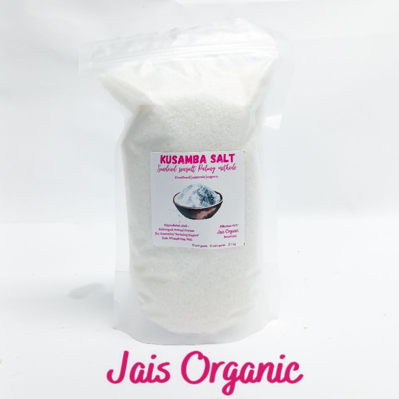 Garam Alami Kusamba / Bali natural sea salt 500 gram