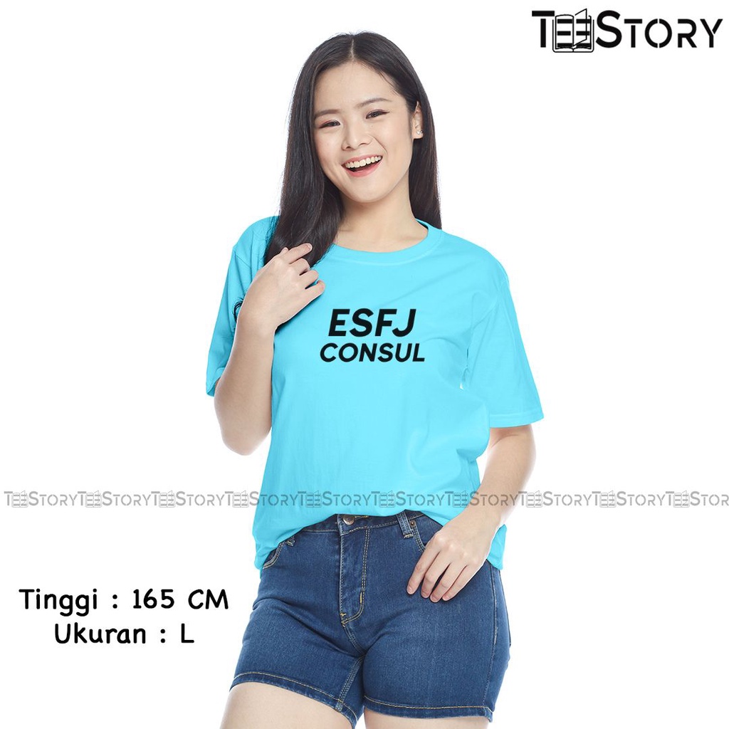 KAOS ESFJ 16 PERSONALITIES ATASAN BAJU T-SHIRT FASHION WANITA PRIA COWOK CEWEK KATUN PREMIUM DISTRO 