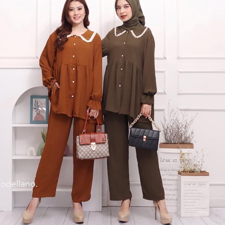 ♙ SETCEL CRINKLE PUTTY JUMBO XXL KANCING BUSUI BUMIL MUSLIM POLOS MURAH PGMTA ✹