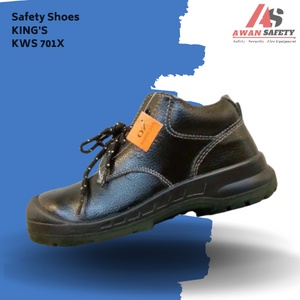 Sepatu Safety Kings 701X Kulit Asli Original/ Sepatu Kerja Safety Pria Ujung Besi