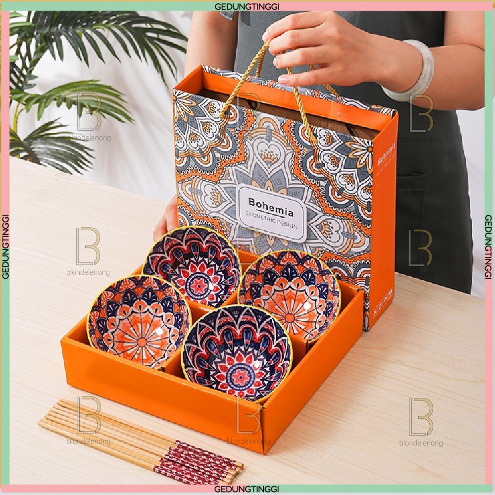 Mangkok Mangkuk Rice Bowl Ramen Udon Jepang Korea Sayur Soup Sup Freemir Oven Wheat Straw Yoshinoya Yogurt Souvenir Sovenir Suvenir Hadiah Kado Cantik Bohemian Bohemia Aesthetic Estetik Melamin Kaca Bening Keramik Hijau Mini Oval Lusinan Unik Vintage Set