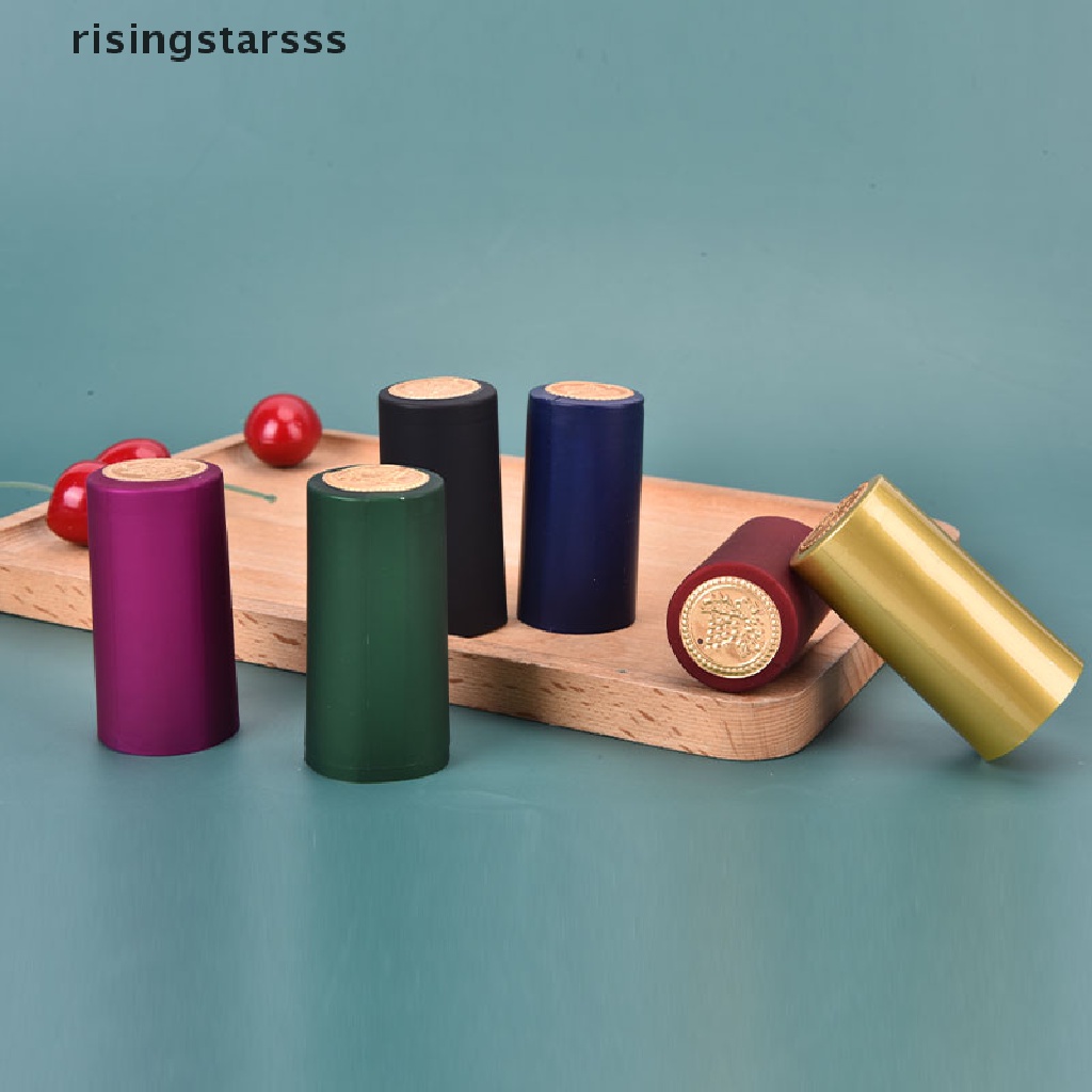 Rsid Span-new 100pcs Heat Shrink Film Sealing Cap Botol Wine Film Wine Penutup Panas Shrinkable Jelly