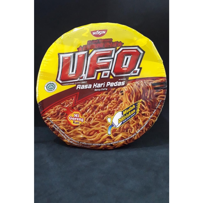 

NISSIN UFO RASA KARI PEDAS MI GORENG 88g