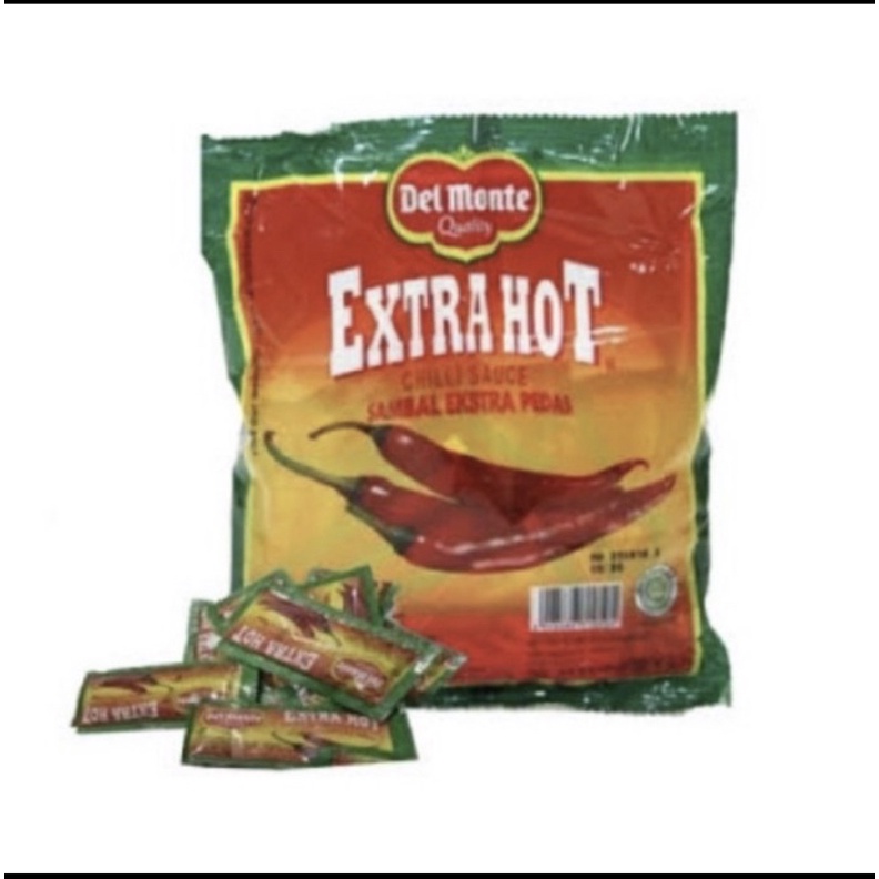 Delmonte Saus Sambal Extra Hot SACHET