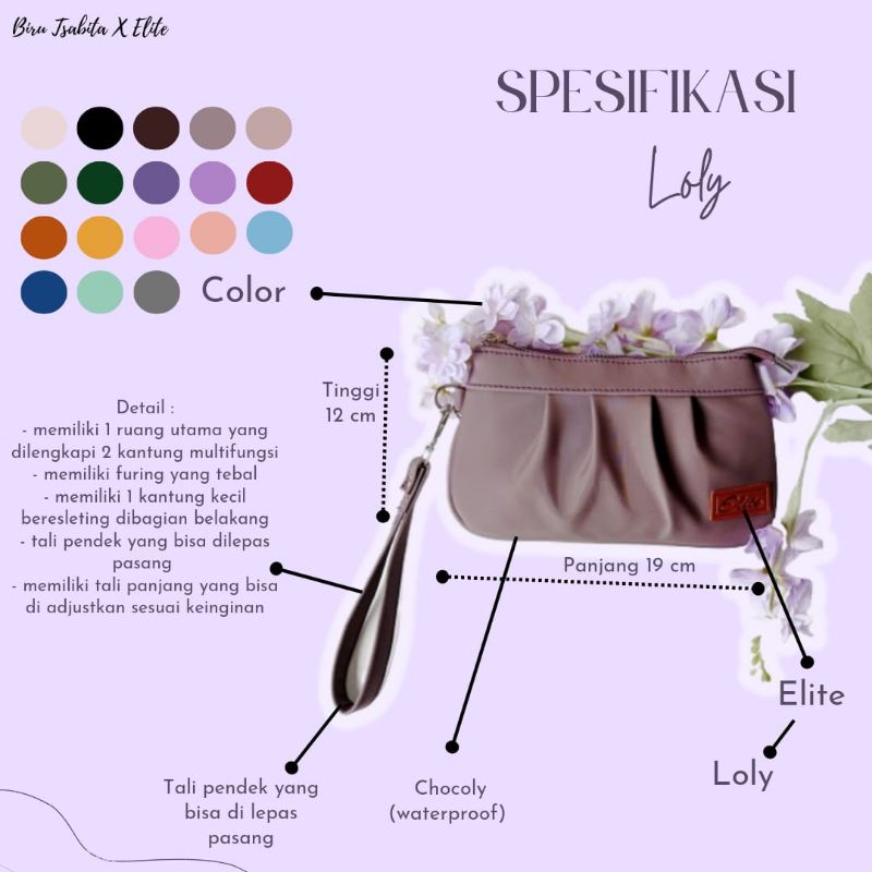 LOLY BAG by BIRU TSABITA X ELITE
