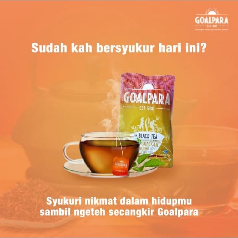 

TEH BUBUK GOALPARA 100GR BLACKTEA HALAL