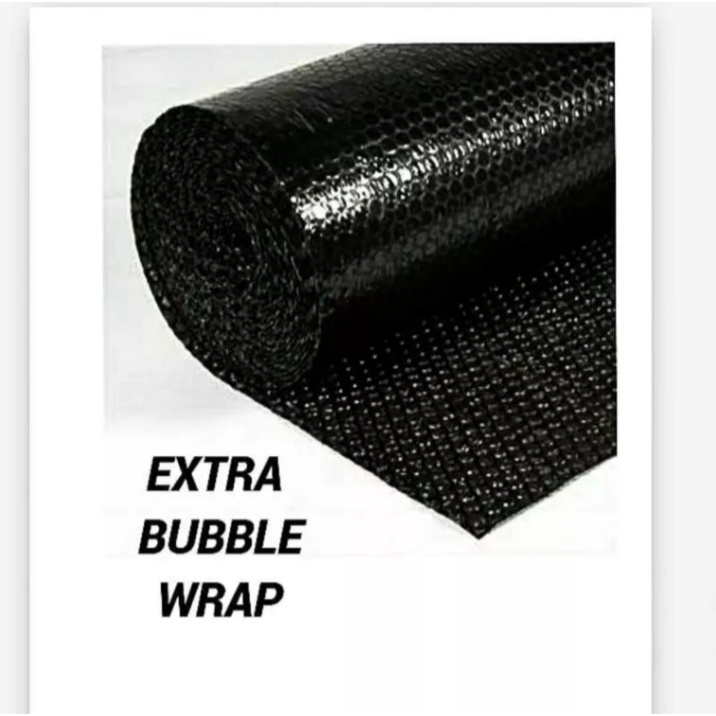 

Extra Bubble wrap untuk Keamanan Packing