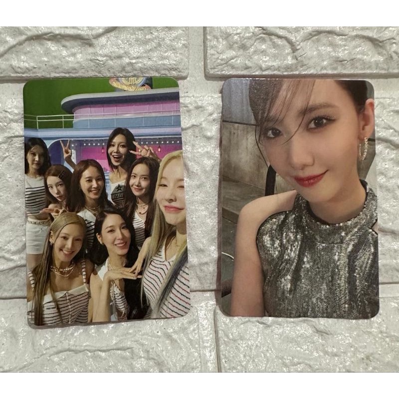 Photocard Yoona snsd forever 1 / Photocard grub snsd Forever 1