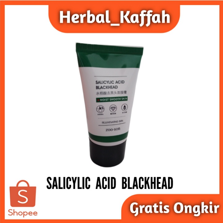 Salicyclic Acid Blackhead Masker Pencabut Komedo 40gr Original Menjaga Kulit Yang Rusak