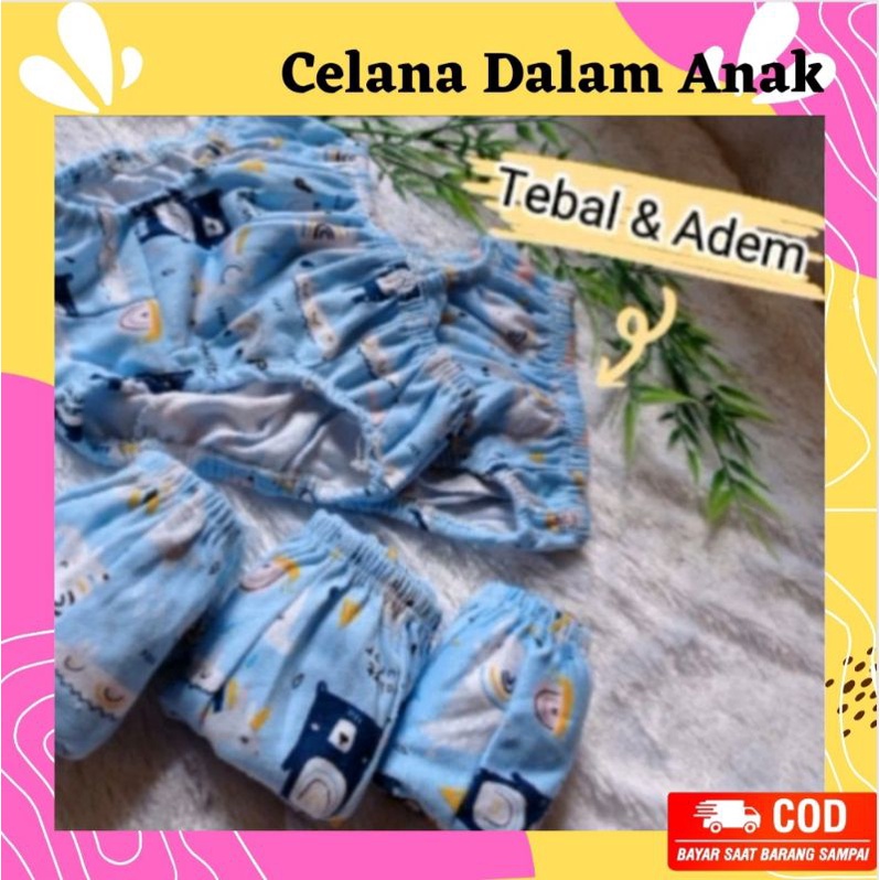 (READY)CD Anak Bahan Velvet Junior Asli Celana dalam anak bahan velvet junior dan lain lain