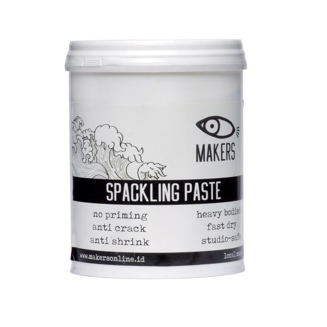 

Banyak Diminati Spackling Paste for adding Texture, Impasto, Modellng Paste 1kg by MAKERS