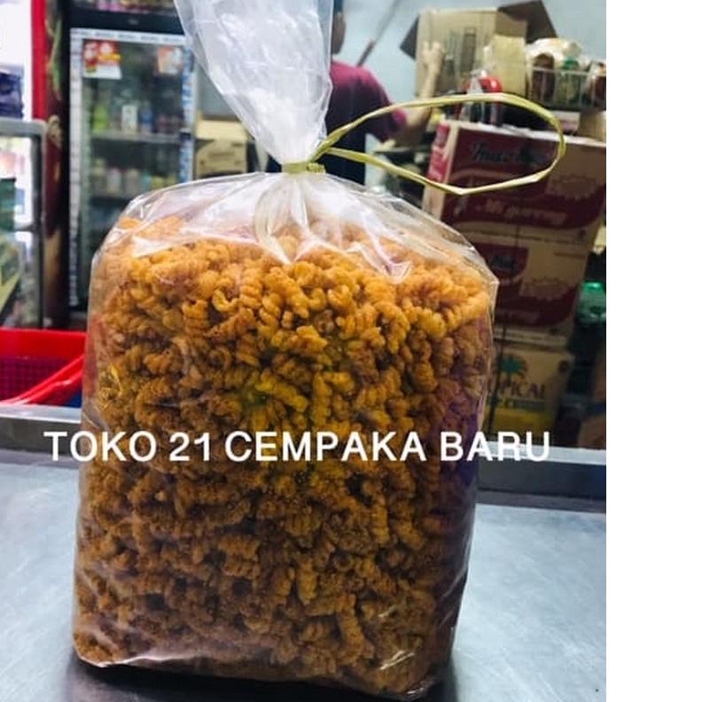 

♜ Makaroni Spiral Goreng PEDAS 1 BALL | Makroni Spiral Ulir Pedes Kiloan ♛