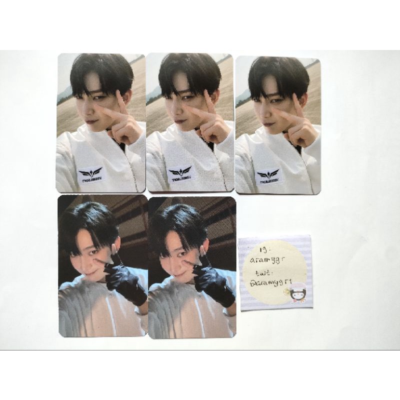 ENHYPEN PHOTOCARD SUNOO LUCKY DRAW LD SW M2U R2 MDO