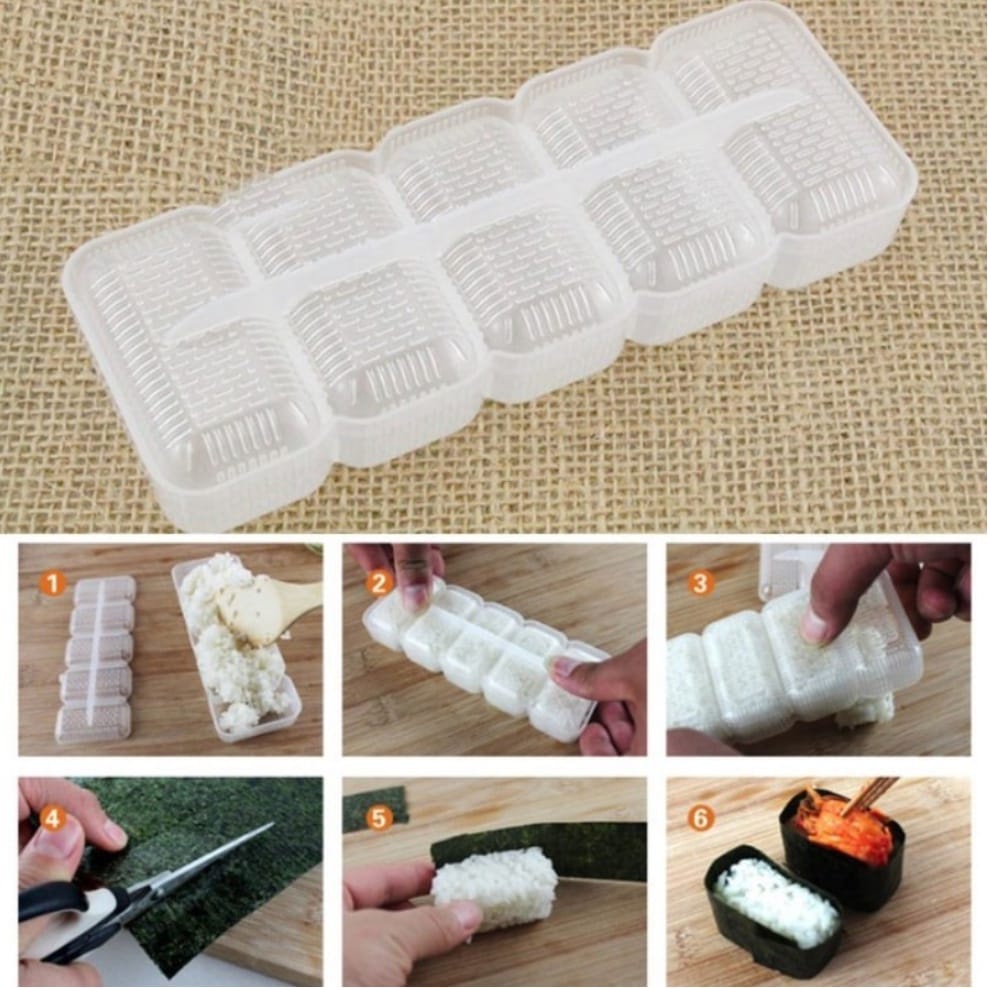 Cetakan Nasi Sushi Nigiri Bento New