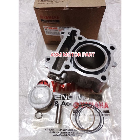 BLOCK PISTON MX KING CYLINDER BLOCK SEHER SET MX KING 150  2PV BLOK BLOCK  SEHER SET MX KING  150 2P