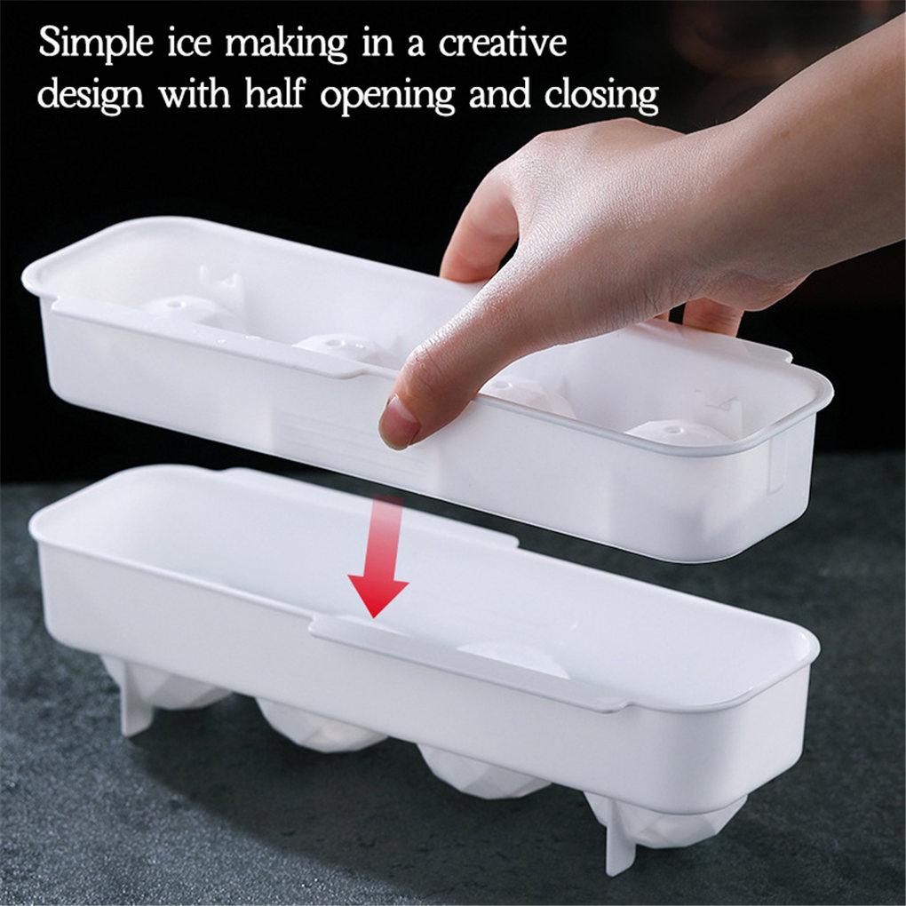 4/15/ -Cavity Ice Cube Tray Silicone Round Ice Ball Mold Maker Rumah Tangga Non/ -stick DIY Cetakan Untuk Minuman Cocktail