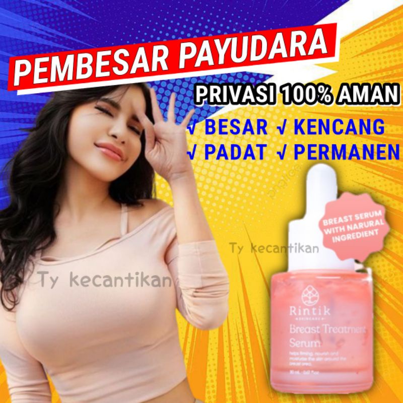 RINTIK BREAST TREATMENT SERUM / PEMBESAR PAYUDARA AMPUH PERMANEN CEPAT / SERUM PEMBESAR PAYUDARA / A