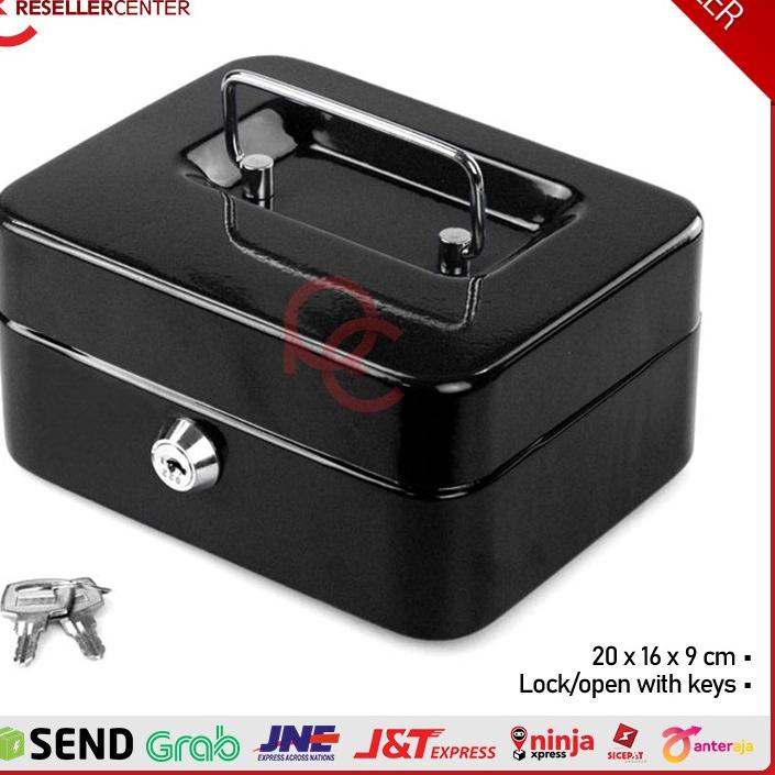 ➽ [MONEY BOX] Brankas Money Box Uang Cash / Brankas Uang / Penyimpanan Uang / Kotak Uang / Deposit B