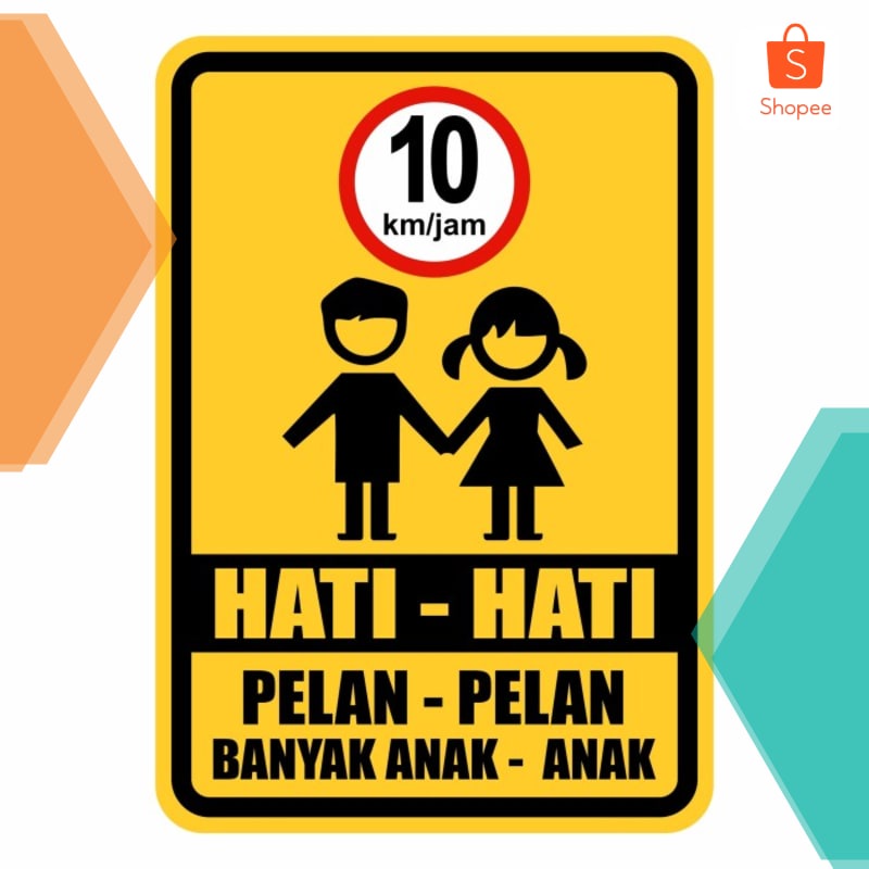 

Grosir Rambu Hati - Hati banyak Anak - anak 35cm x 50cm 10km kecepatan Elegan