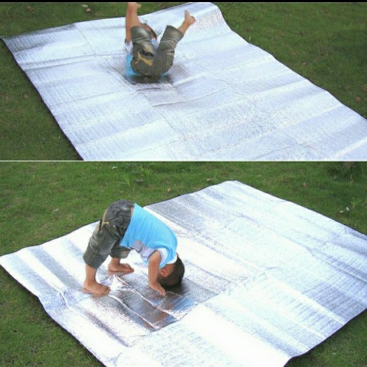 Matras Alumunium Foil 200x200 Matras Camping Outdoor 200x200 murah