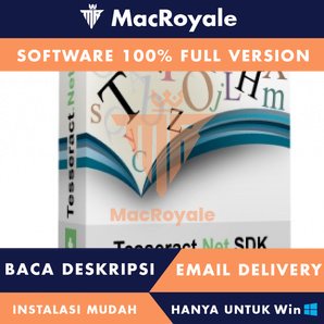 [Full Version] Patagames Tesseract .NET SDK Lifetime Garansi