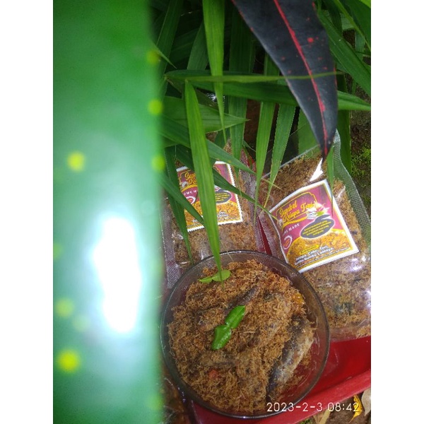 

Sambel Kelapa ikan asin