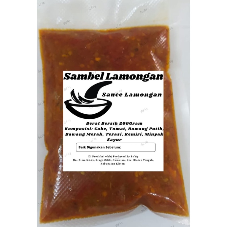 

Sambel Lamongan
