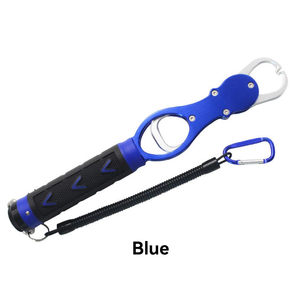 Huit Fishing Gripper Lip Grip Grabber Alat Dengan Lanyard Air Asin Holder Penjepit Kokoh Grab Kontrol Luar Ruangan Hook Remover