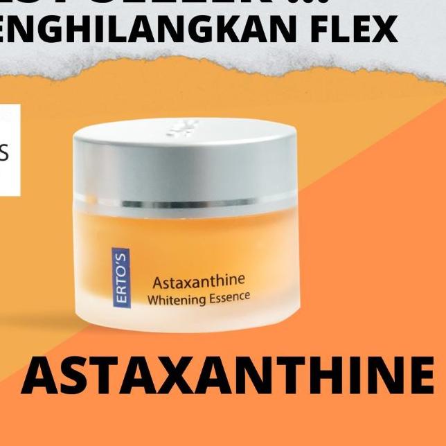 ✈ original Ertos Cream Krim Penghilang Menghilangkan Flek Hitam Membandel  - Erto's Astaxanthine pem