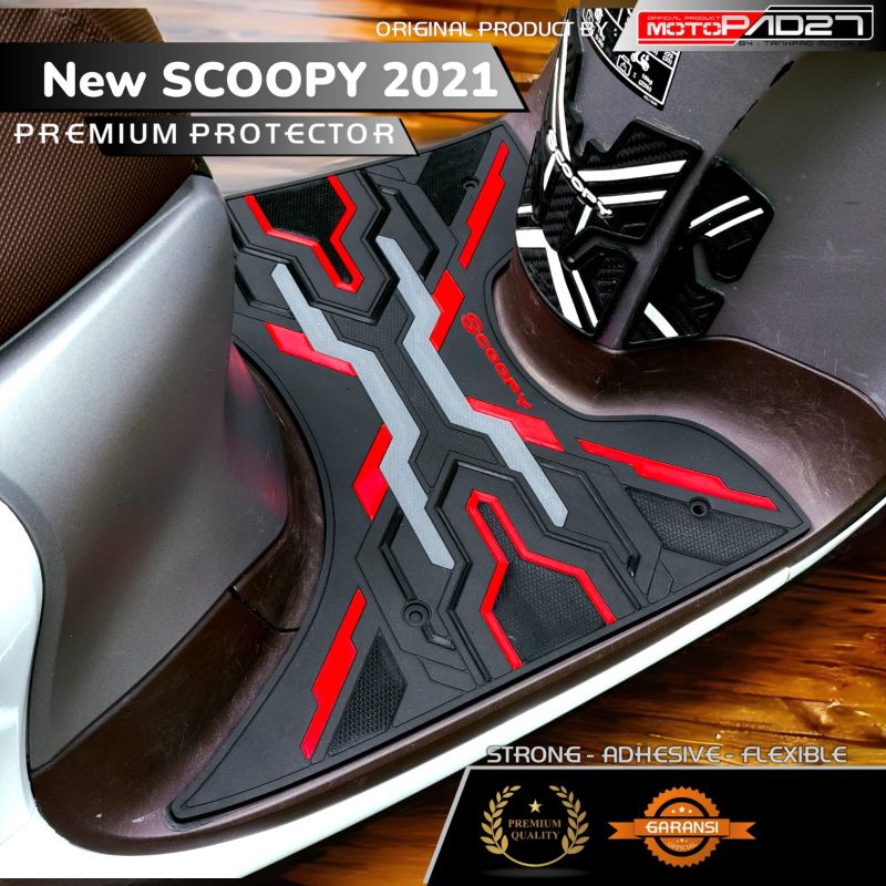 Karpet Scoopy 2021 new Karpet alas pijakan kaki Scoopy New 2021 Bordes New Scoopy 2021 Step floor Honda Scoopy New 2021 2022 2023