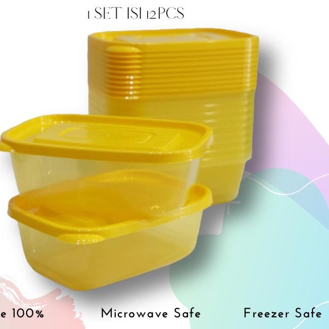 ☀ TOPLES PLASTIK TOPLES CALISTA SET FURANO 6PCS TOPLES KULKAS FOOD CONTAINER TOPLES PLASTIK SET ▼