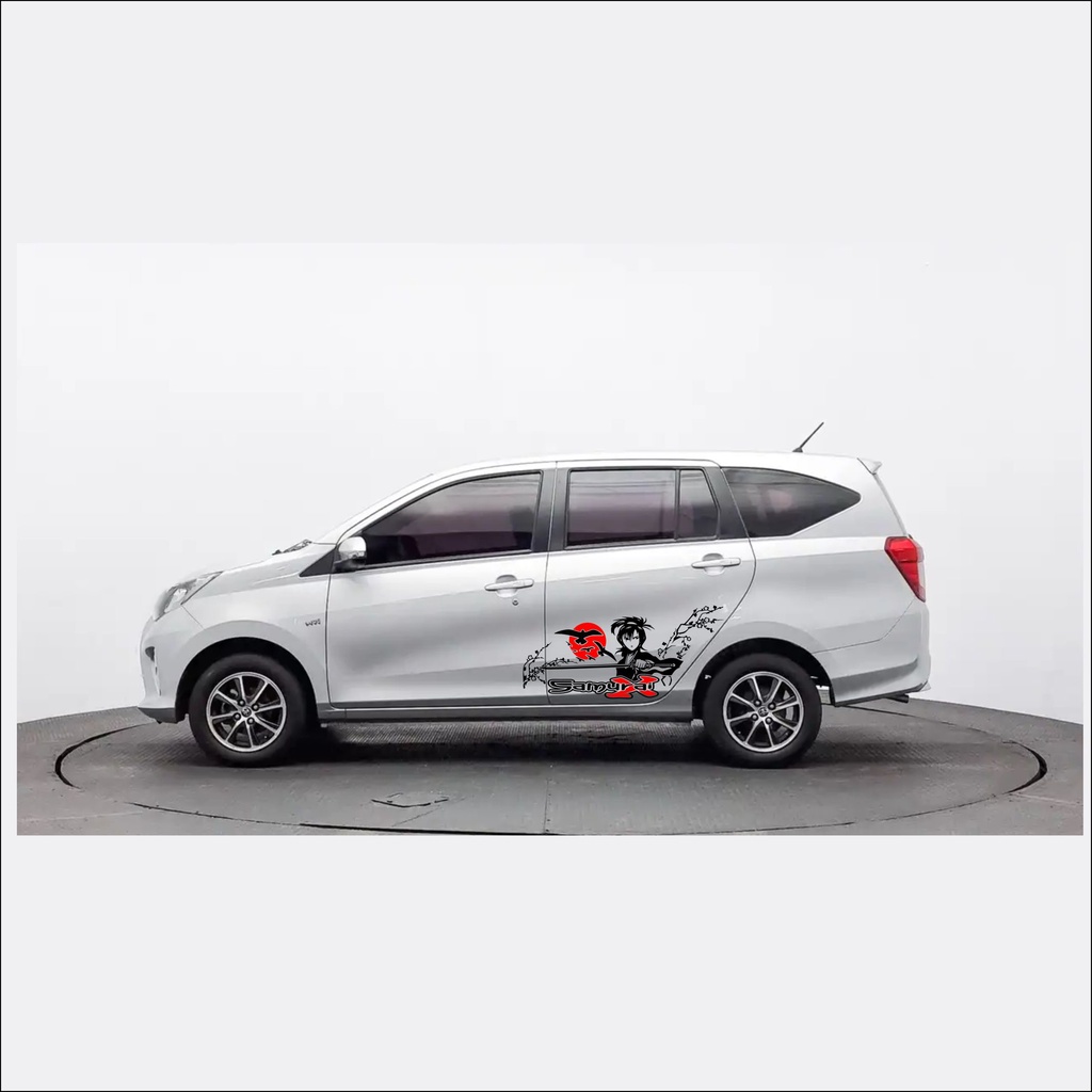 CUTTING STIKER UNTUK MOBIL SAMURAI X