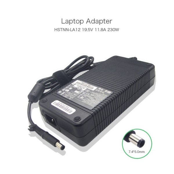 Adaptor Charger HP Elitebook 8460W 8560W 8570W 8740W 19.5V 11.8A Jarum