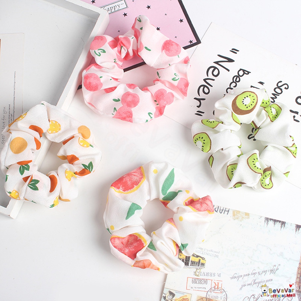 BEVAVAR Ikat Rambut Korea Scrunchie Korea Kunciran Rambut/Ikat Rambut Wanita