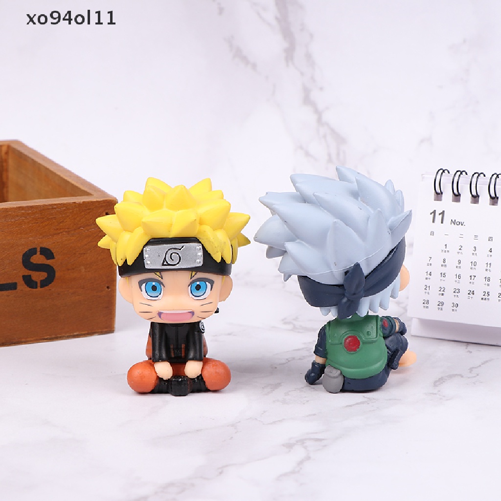 Xo 1PCS Anime Figure Uzumaki Naruto Kakashi Q Figural Nendoroid PVC Model Hadiah OL