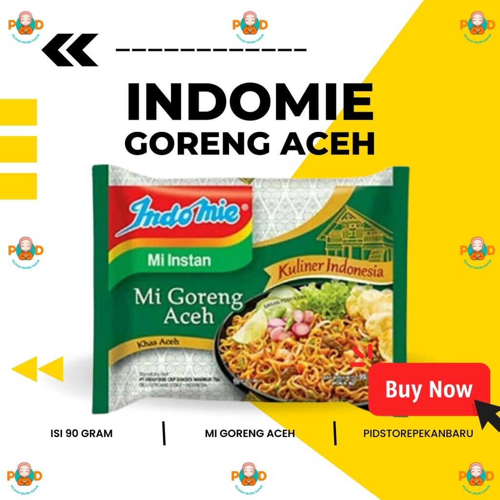 

INDOMIE MI GORENG ACEH 90 GRAM