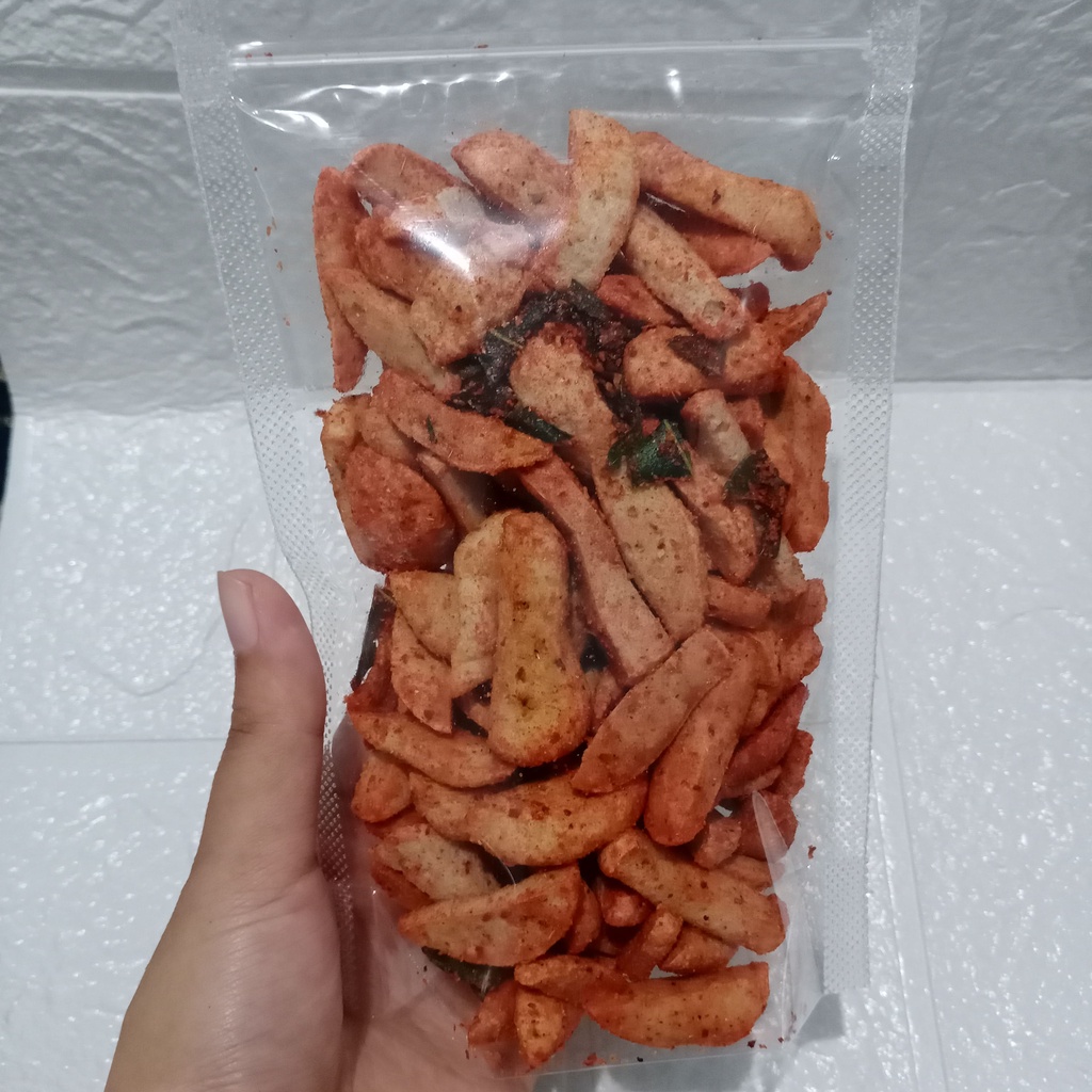 

CEMILAN BASRENG STIK BAKSO GORENG PEDAS KEMASAN 50GR-250GR
