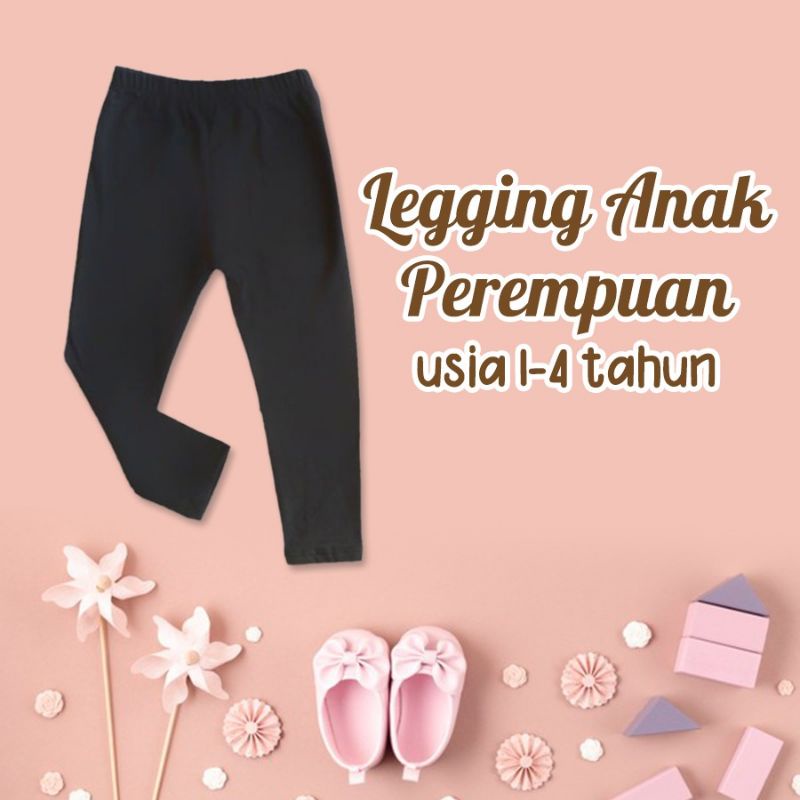Legging Anak Perempuan Murah, Celana legging anak 2 tahun, legging anak cewek 3 tahun, Legging anak 