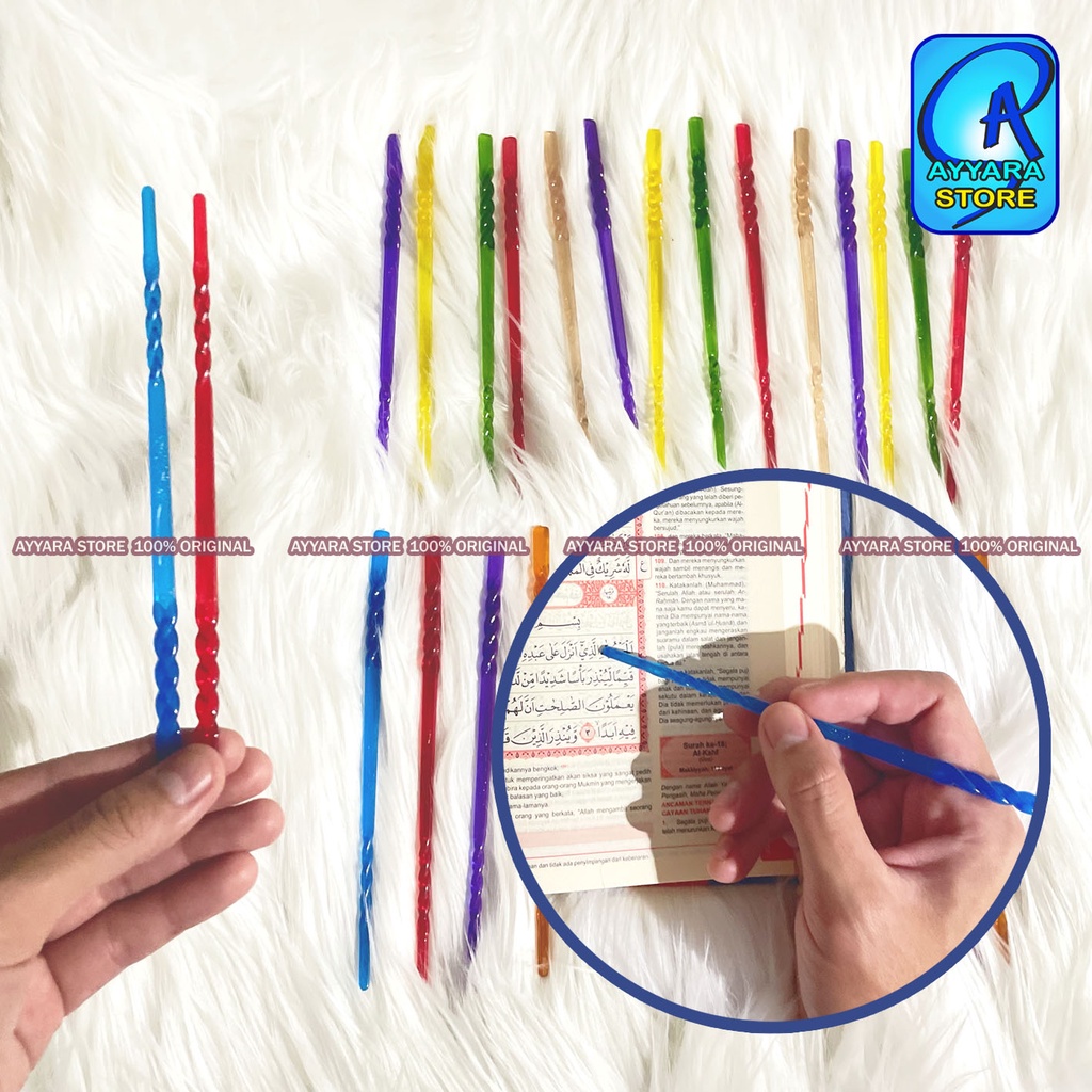 Stik Penunjuk Mengaji  / Kalam / Tuding Ngaji  / Alat Perlengkapan Baca Alquran Iqra / Souvenir (Han