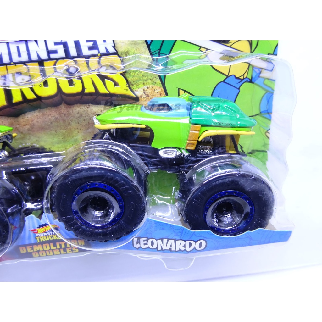 Hot Wheels Monster Trucks Raphael vs Leonardo