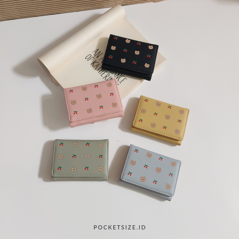 (COD) TAOMICMIC dompet lipat 3 wanita nairah