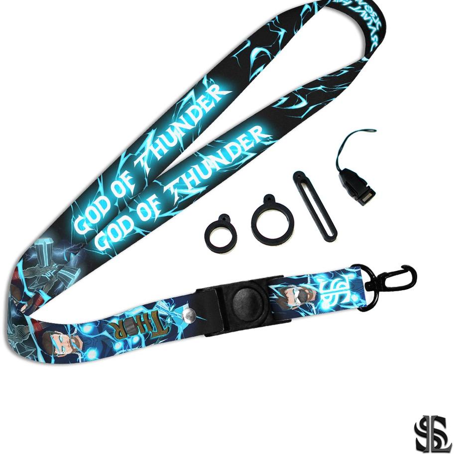

Best Quality Sumber Lanyard Tali Id Card Marvel Series - Thor