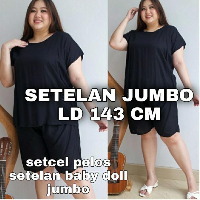 SPECIAL PRICE setelan baju tidur jumbo wanita setelan wanita jumbo bahan rayon berkwalitas super lem