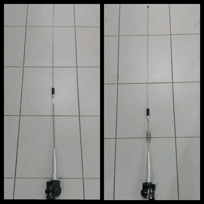 Antena Antenna Mobil Jepit Kap Mesin / Bagasi Model Dx Panjang