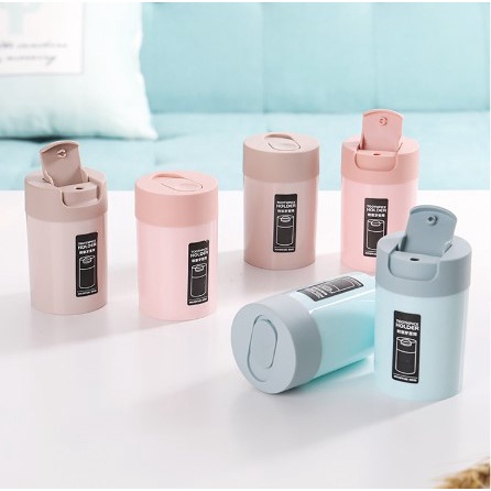 Tempat Tusuk Gigi Portable Toothpick Storage Box / Wadah Tempat Tusuk Gigi Minimalis Warna Warni