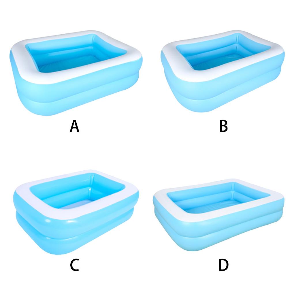 Kolam Renang Mandi Olahraga Air Keluarga Renang Menebal Musim Panas Peralatan Kolam Tiup Untuk Halaman Taman Rumah Tangga