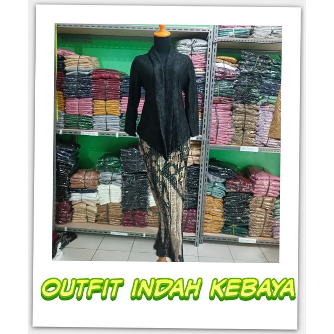 IndahKebaya • SETELAN KEBAYA FLOY BROKAT INDAH / KEBAYA JUMBO LD 130 120 110 / KEBAYA KONDANGAN MODERN KEKINIAN / KEBAYA BUSUI FRIENDLY / KEBAYA WISUDA NATALAN KARTINI MIX ROK BATIK JUMBO / WARNA HITAM MOCCA LAVENDER NAVY WARDAH HIJAU BOTOL GOLD SILVER