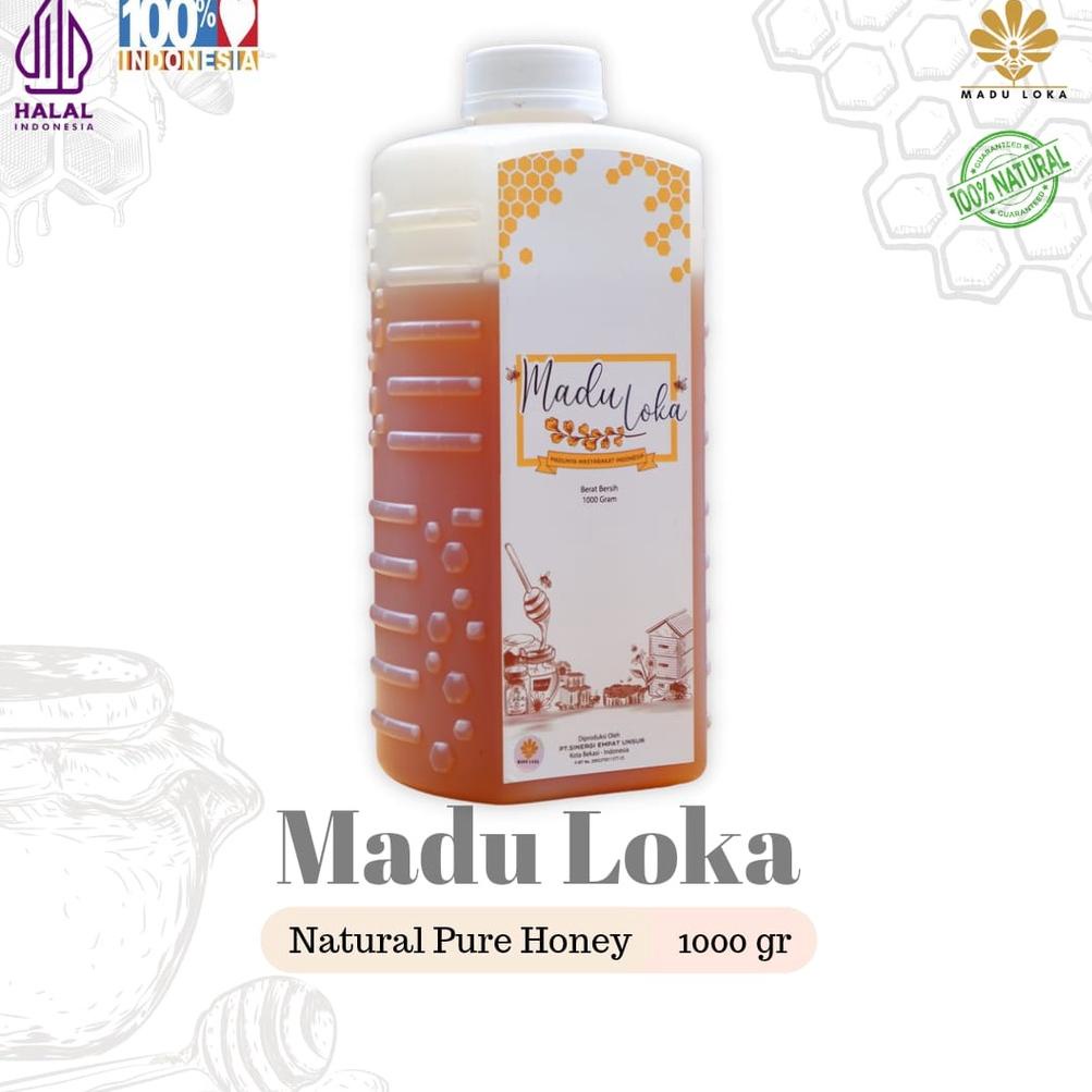 

acn90 Madu Murni Asli - Madu Loka 1kg (Manis) Natural Pure Honey Ramayana